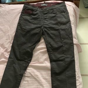 Zara men leather pants size 32